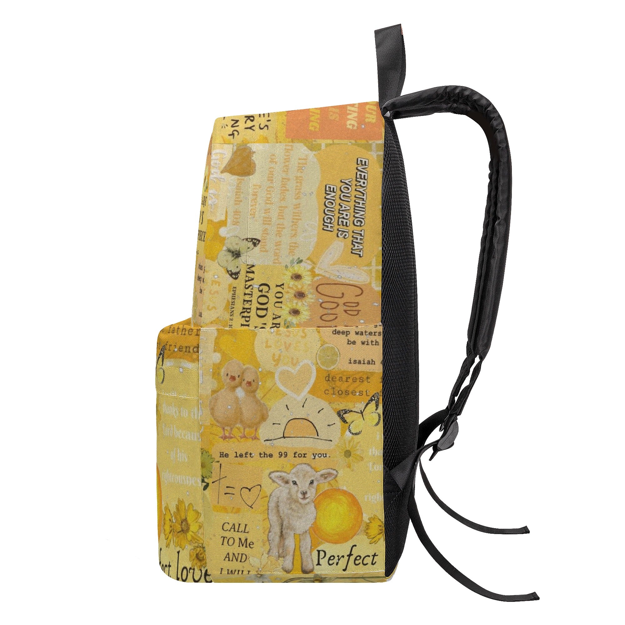 God's Masterpiece Backpack, Christian Bible Verse Bag, Faith-Based Inspirational Backpack, Ephesians 2:10 Backpack.PLAF25